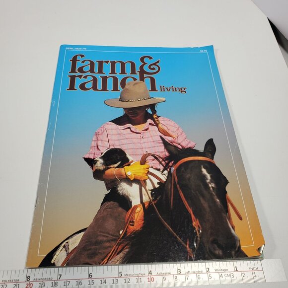 Farm & Ranch Living Magazine April May 1994 Rural Horse Dog Cover - Picture 13 of 14